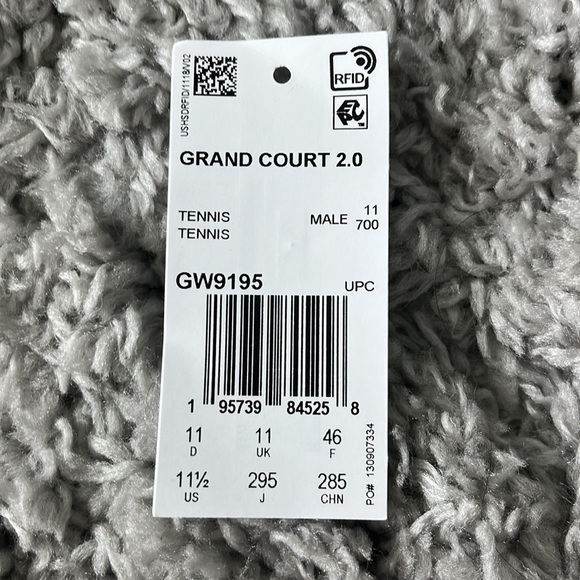 adidas White and Black Athletic Shoes - Picture 5 of 8